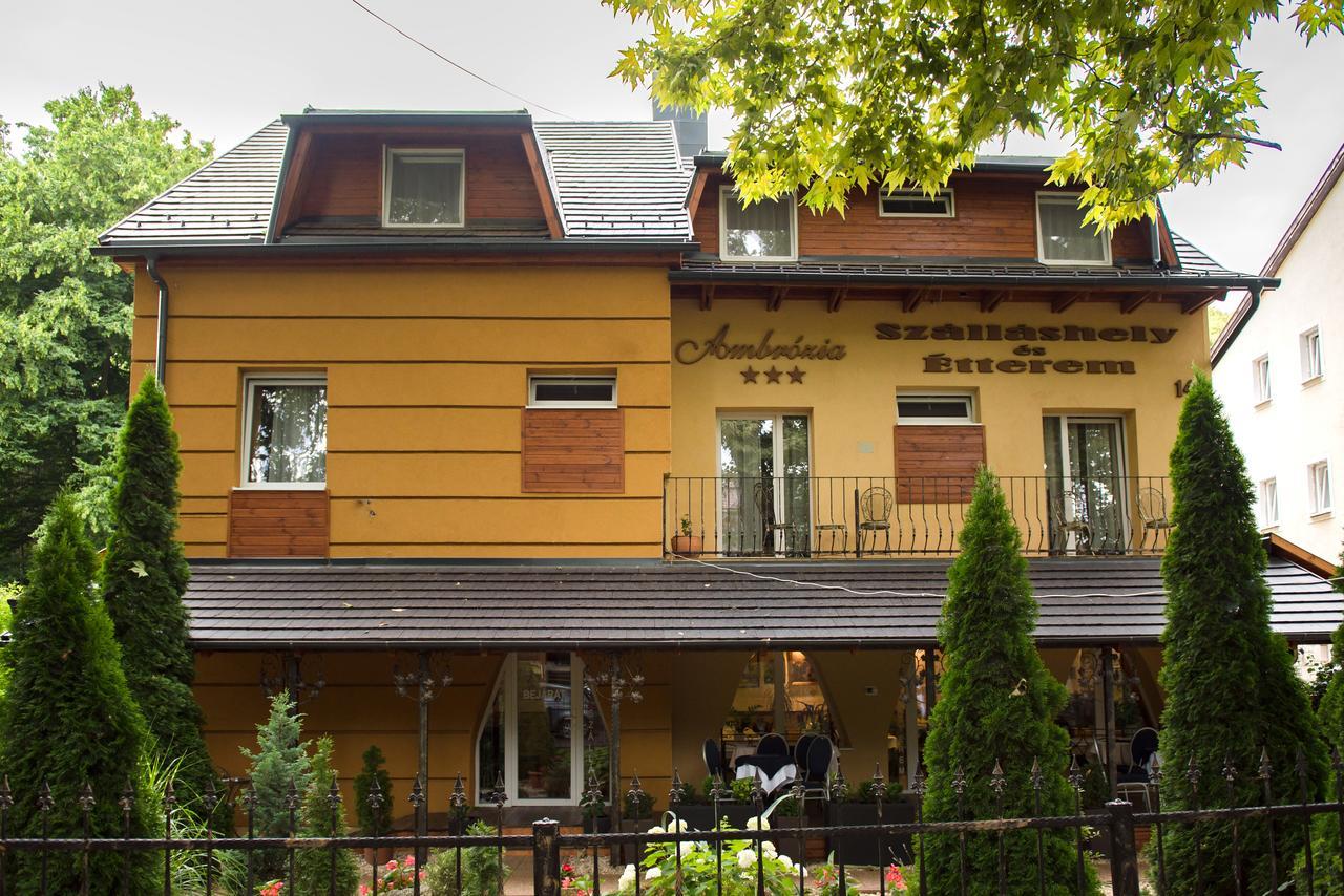 Ambrozia Szallashely Es Etterem Miškovec Exteriér fotografie