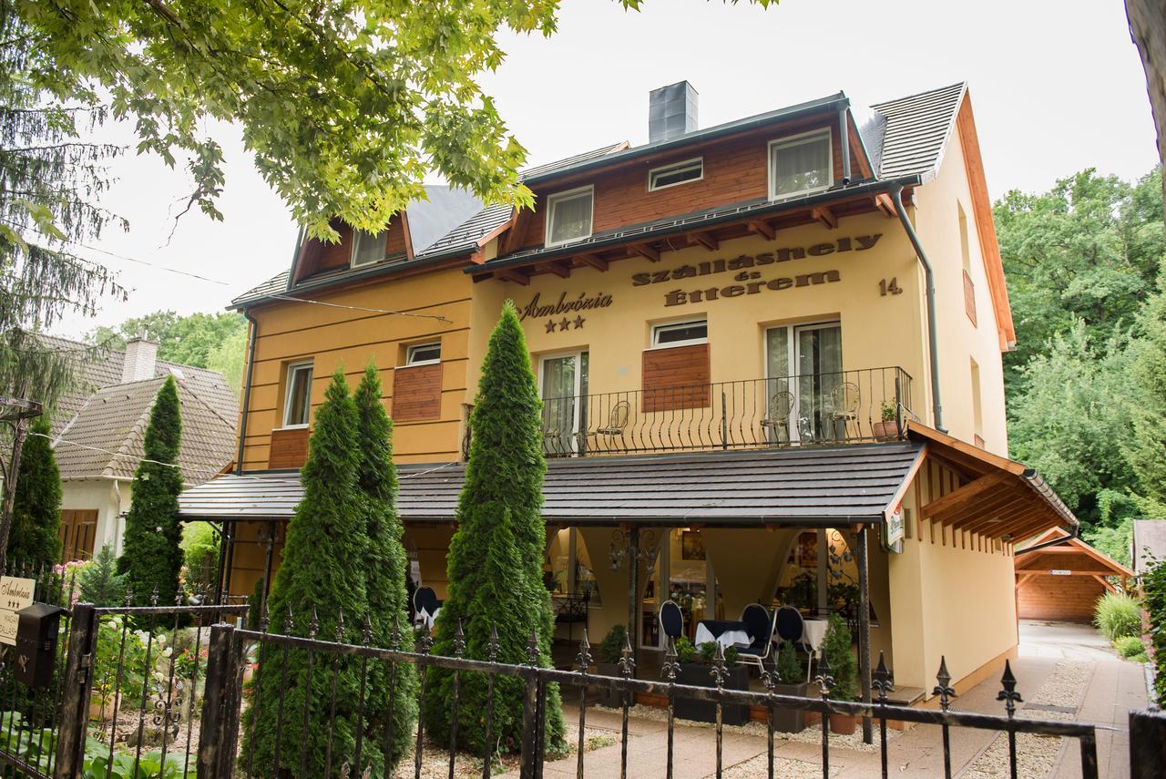 Ambrozia Szallashely Es Etterem Miškovec Exteriér fotografie