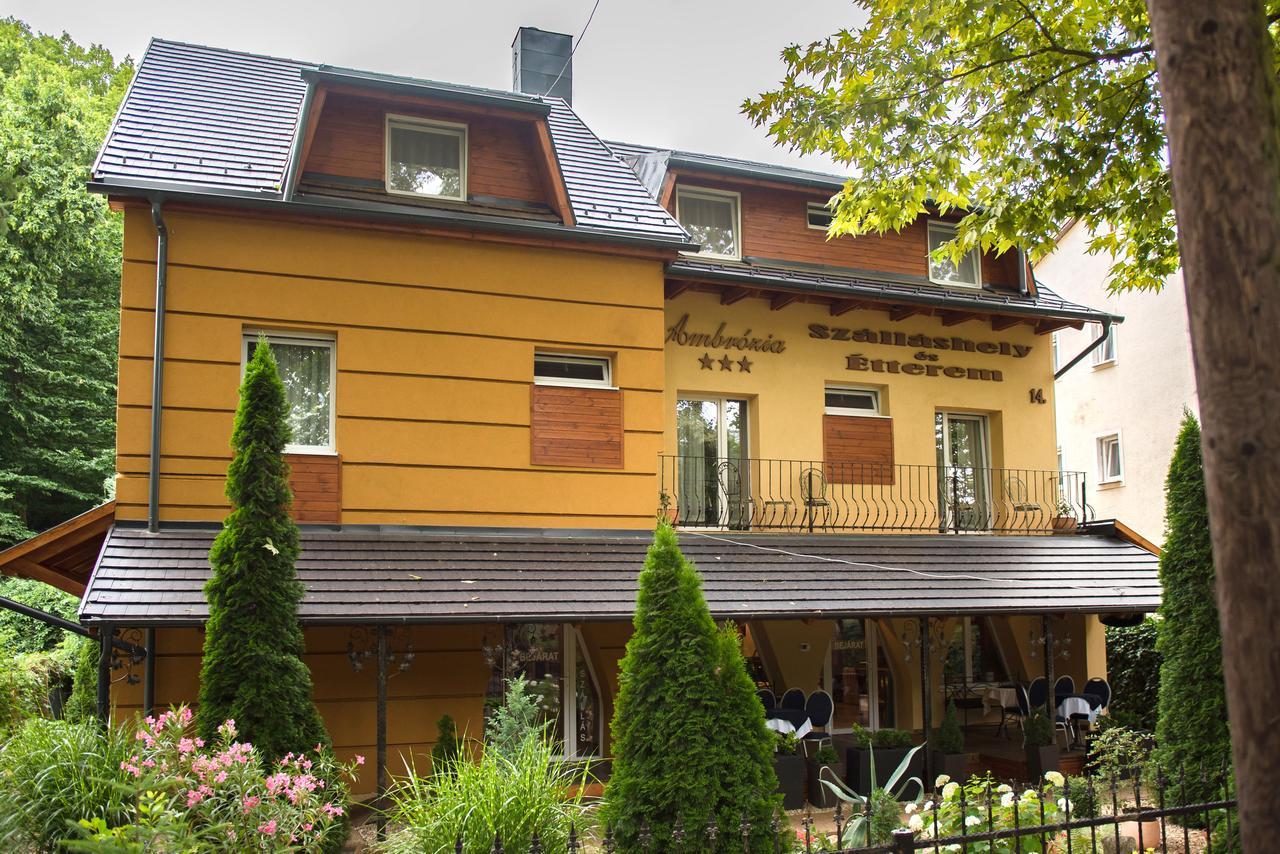 Ambrozia Szallashely Es Etterem Miškovec Exteriér fotografie