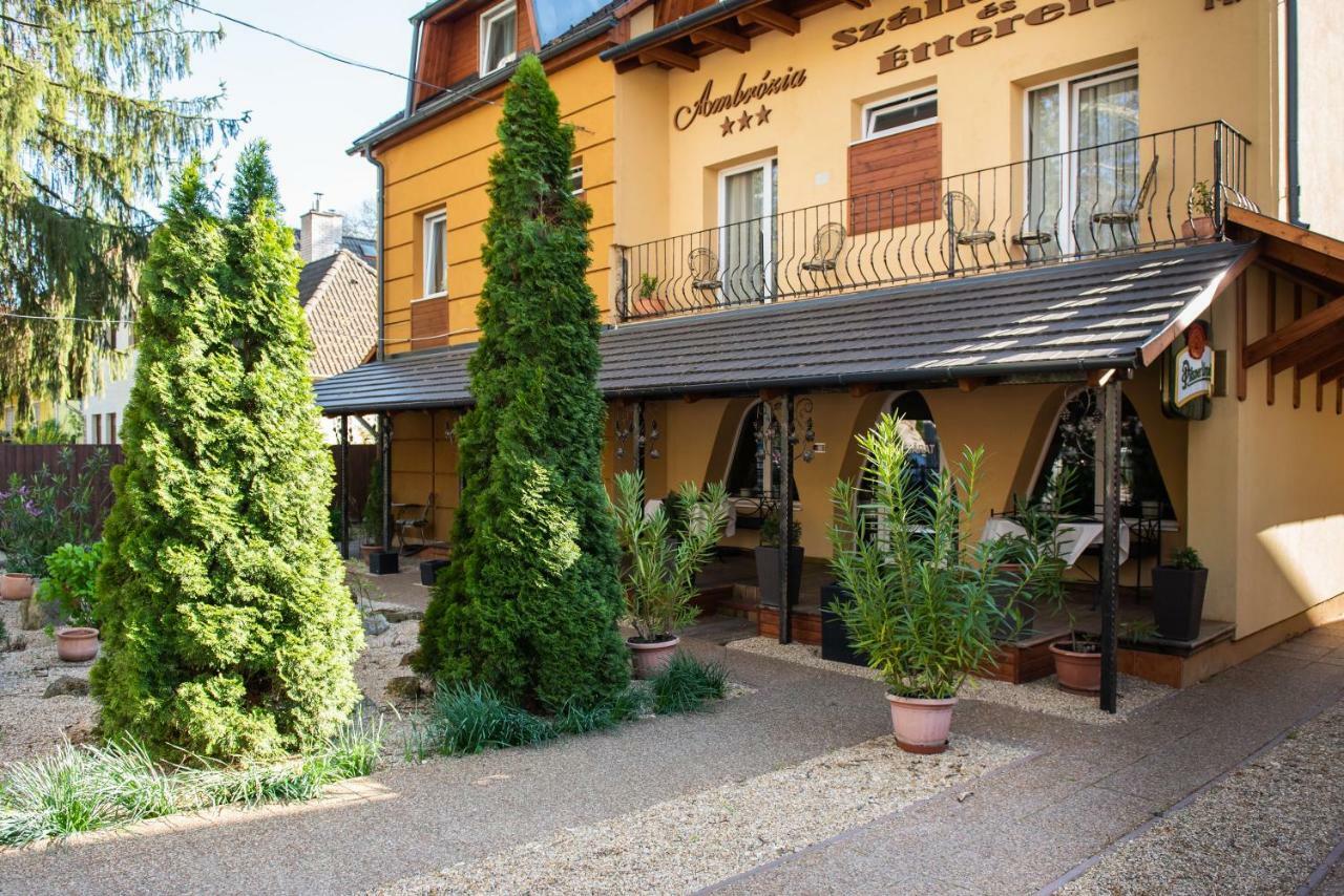 Ambrozia Szallashely Es Etterem Miškovec Exteriér fotografie